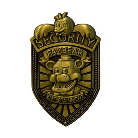 95 4. . Fnaf security badge